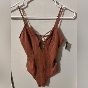 Express Camel Bodysuit